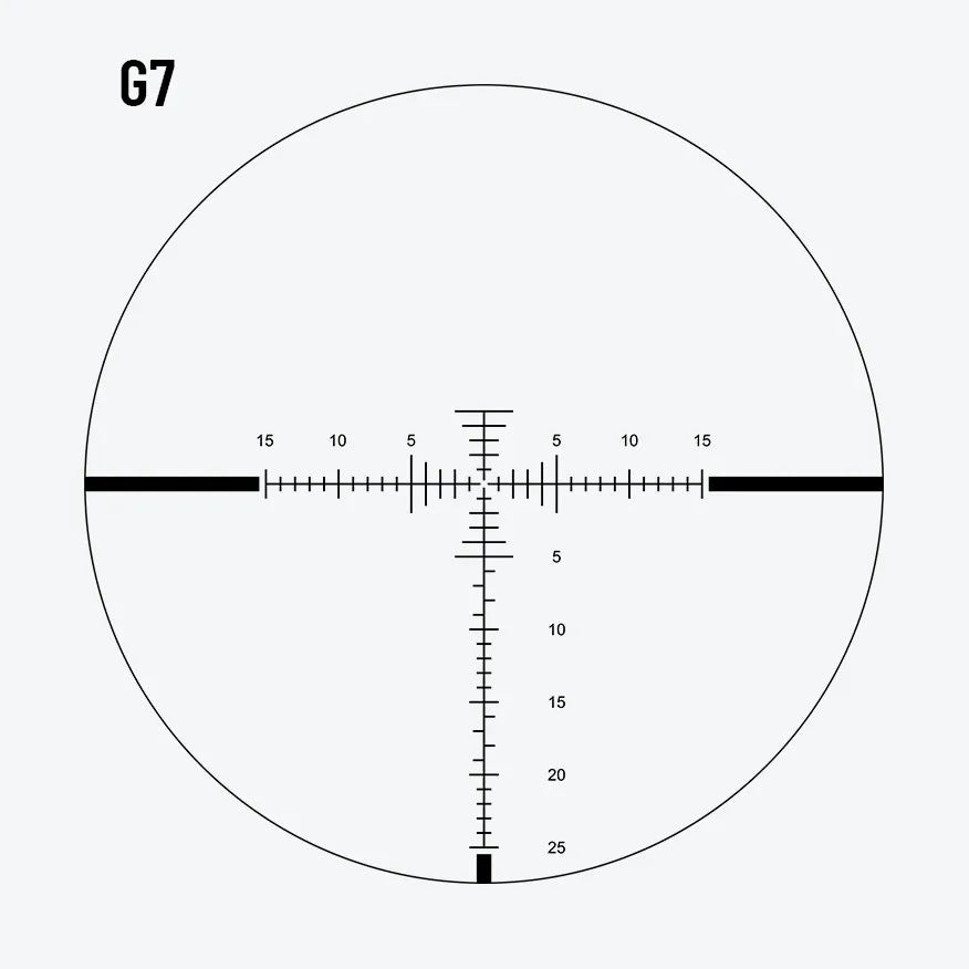 Riton 7 CONQUER 3-24×50 Long Range Rifle Scope MOA