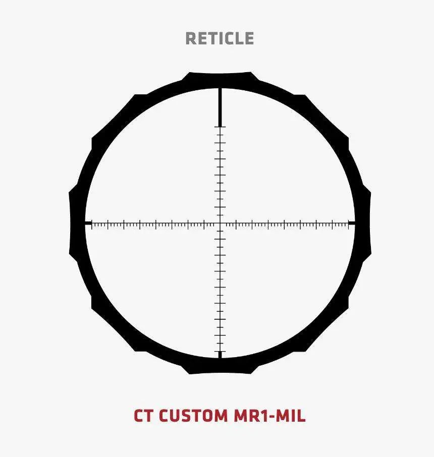 Crimson Trace Hardline 3-12x42 Scope MR1-MIL