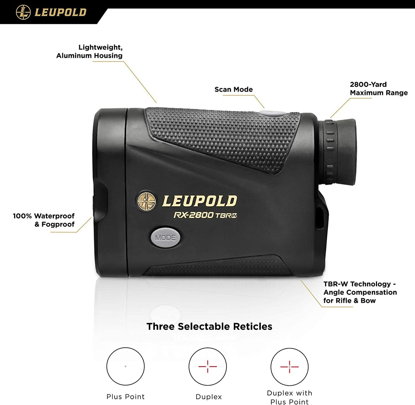 Leupold RX 2800 TBR Laser Rangefinder