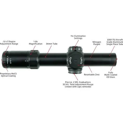 Crimson Trace 5-Series Scope 1-8x28mm