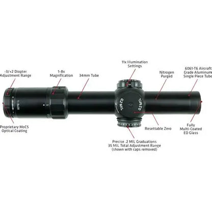 Crimson Trace 5-Series Scope 1-8x28mm