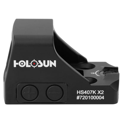 Holosun HS407K-X2 Compact 6MOA Dot Only Open Reflex Sight w/ Shake Awake